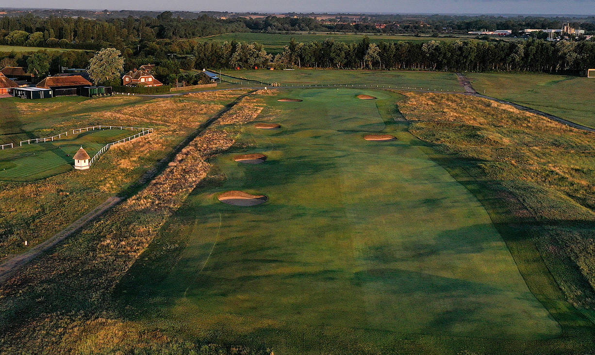 A view of the approach to the 18th